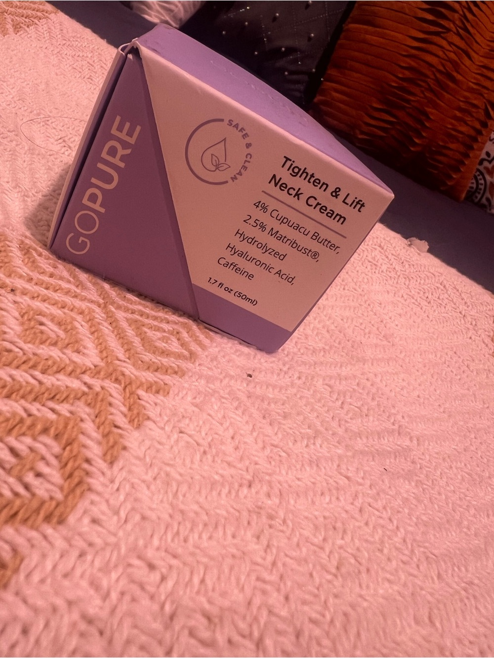 Tighten & Lift Neck Cream — Light Purple Firming Moisturizer